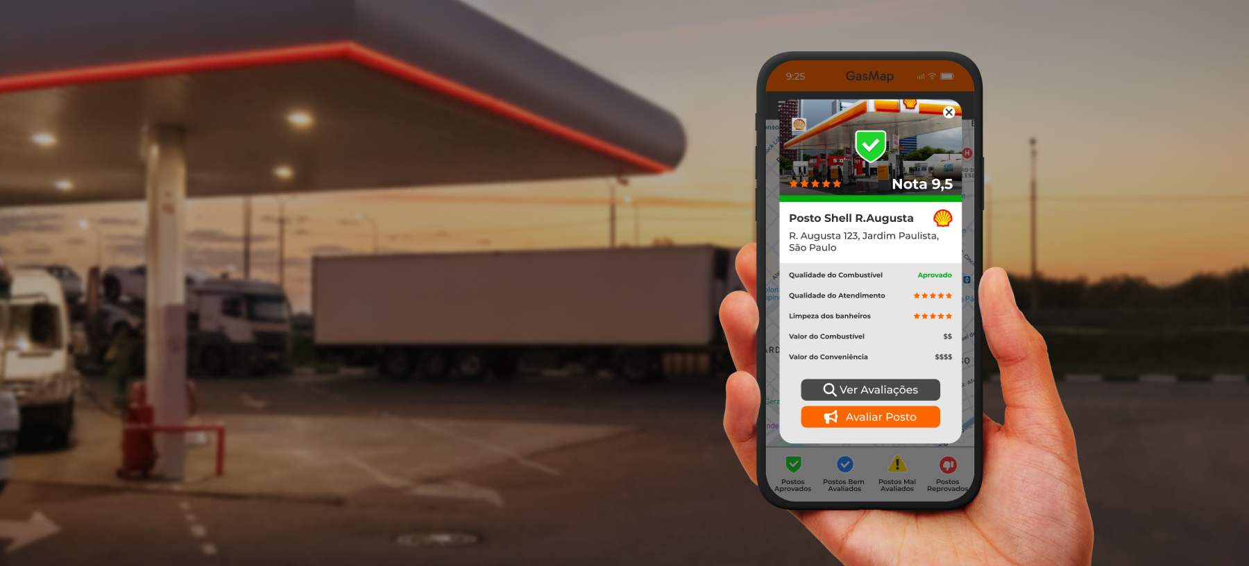 Aplicativo promete inibir gasolina adulterada em SP